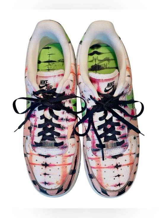 Nike Shoes - Nike Air Force 1 Low Black Tie Dye Women’s Sneakers Size 8.5